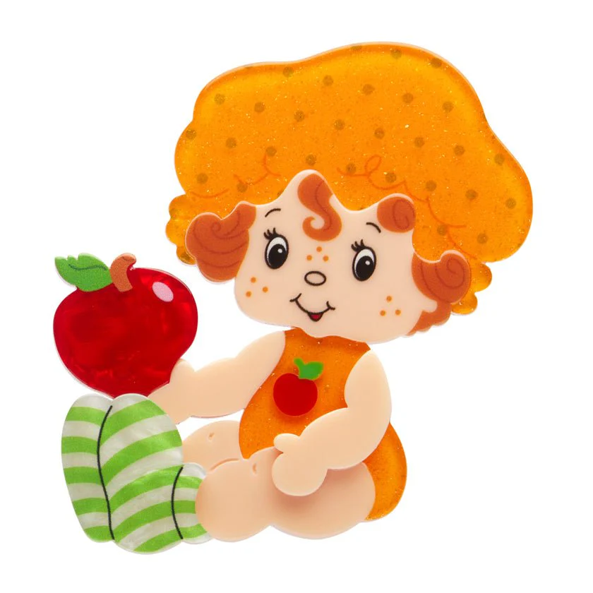 Erstwilder x Strawberry Shortcake - Apple Dumplin’ Brooch