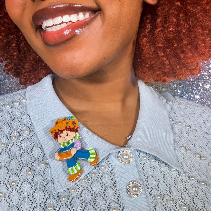 Erstwilder x Strawberry Shortcake - Huckleberry Pie Brooch - Image 2