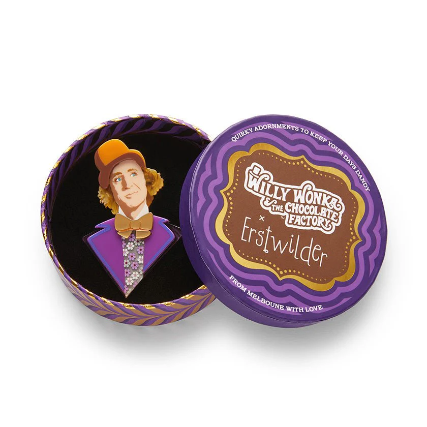 Erstwilder x Wonka - Mr Wonka Brooch - Image 4