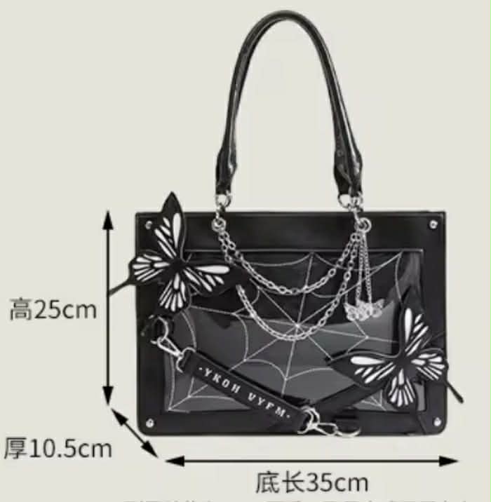 Flutterby Square Shoulder Bag (8 Colours!) - Image 6