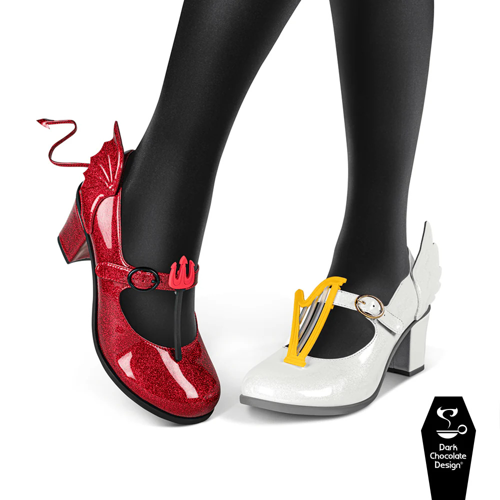 Hot Chocolate Design - Angel & Demon MidHeel - Image 4