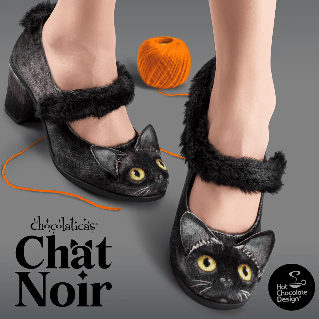 Hot Chocolate Design Chat Noir MidHeel - Image 2