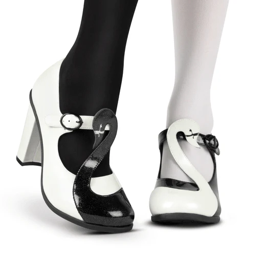 Hot Chocolate Design Black Swan High Heels - Image 5