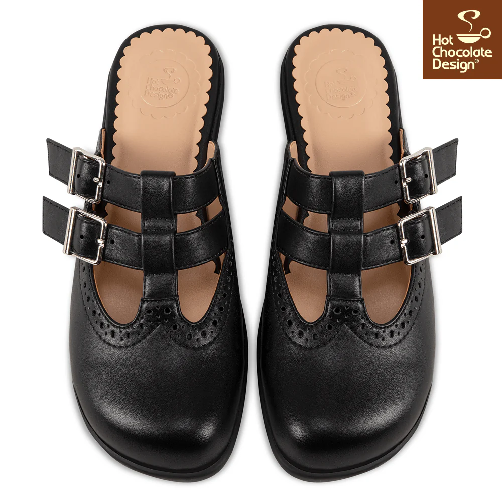 Hot Chocolate Design Blackout Clogs - Image 2