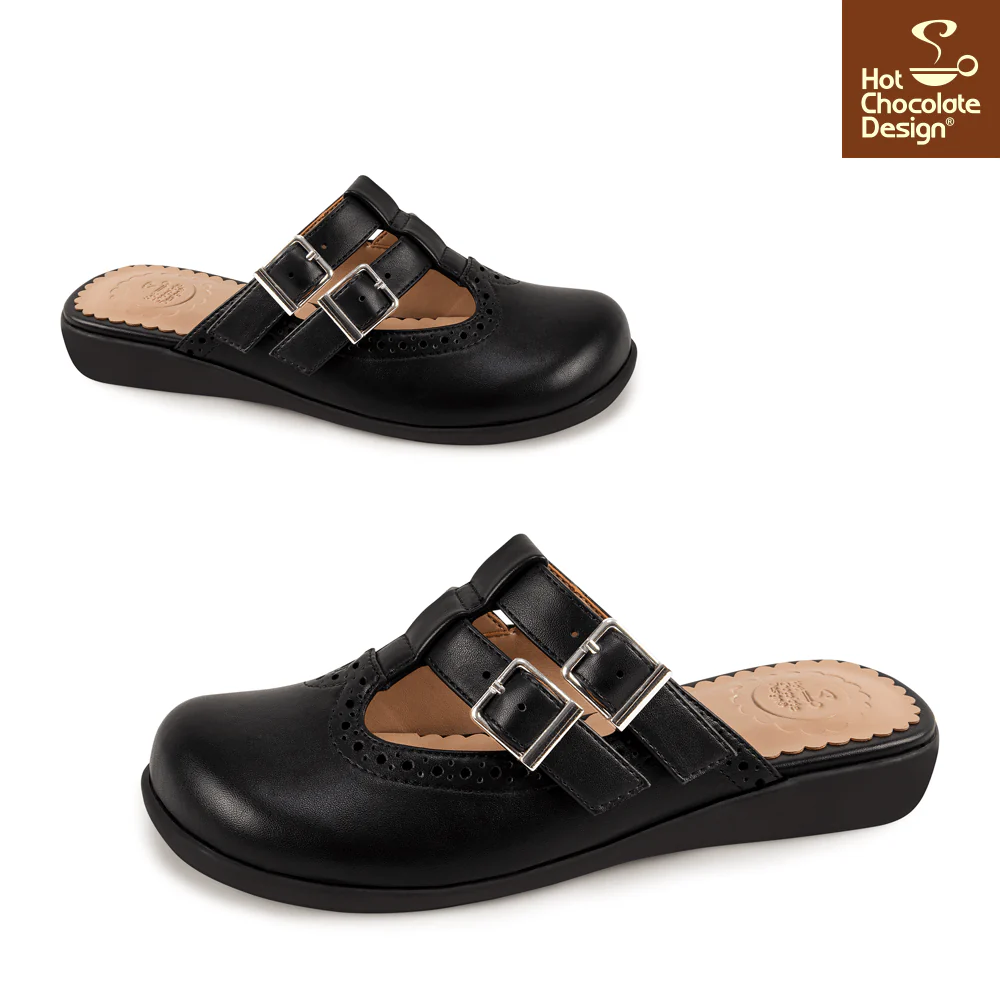 Hot Chocolate Design Blackout Clogs - Image 3