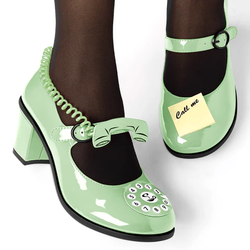 Clearance Hot Chocolate Design Call Me MidHeel - Mint LAST PAIR! SIZE US5/AU5.5/VZ35 - Image 5