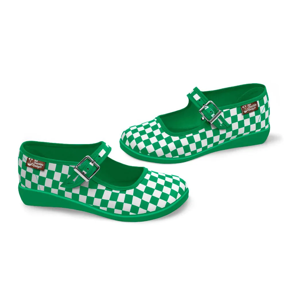 Hot Chocolate Design Checkers - Green - Image 2