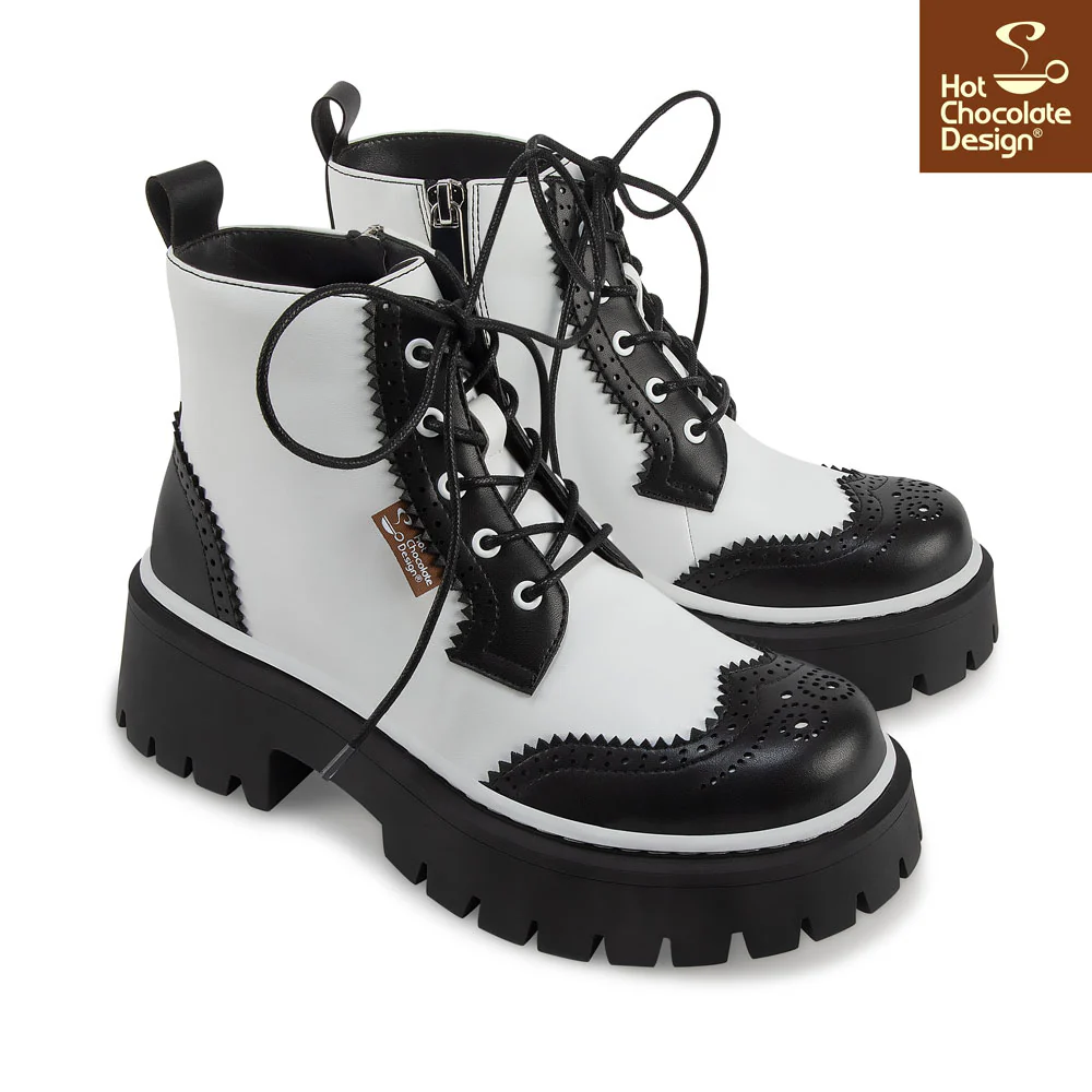 Hot Chocolate Design - Classic Brogue Boots