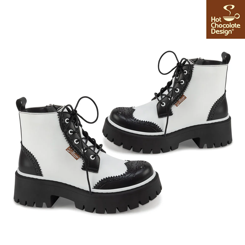 Hot Chocolate Design - Classic Brogue Boots - Image 3