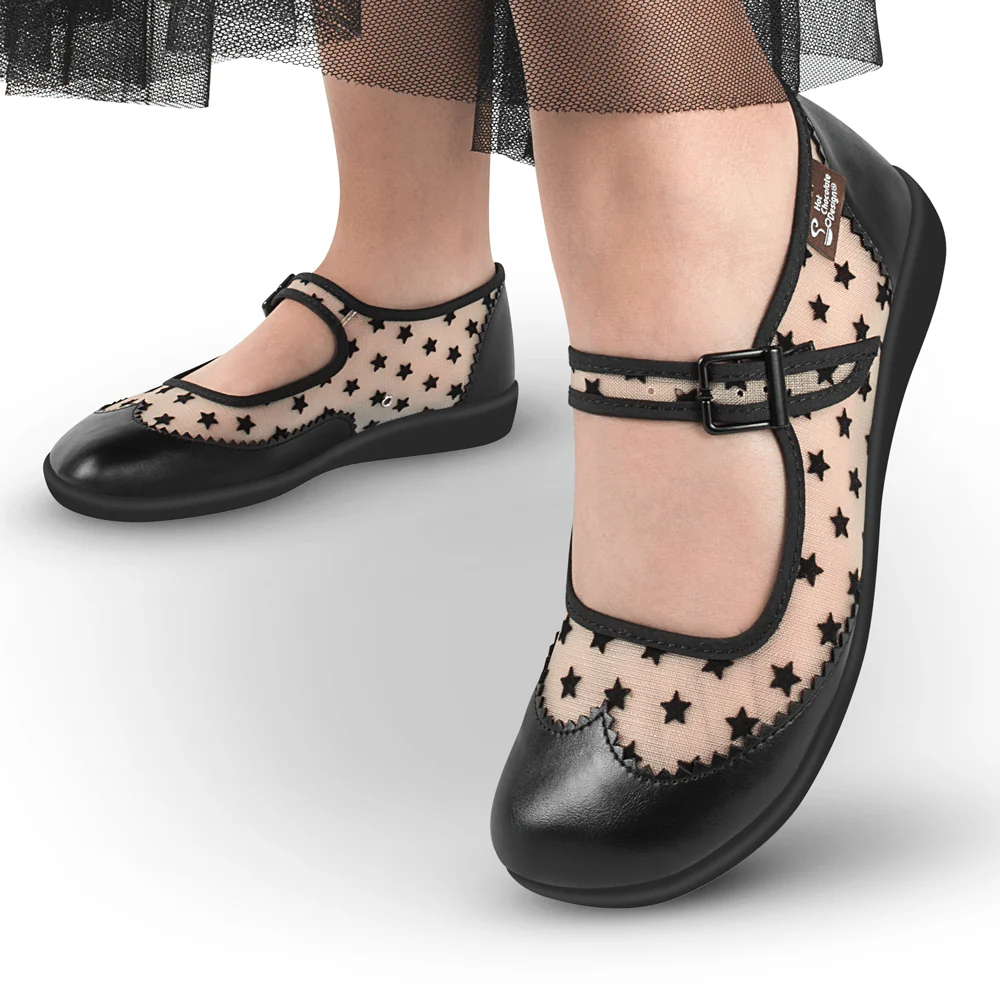 Hot Chocolate Design Classic Brogue - Stars - Image 4