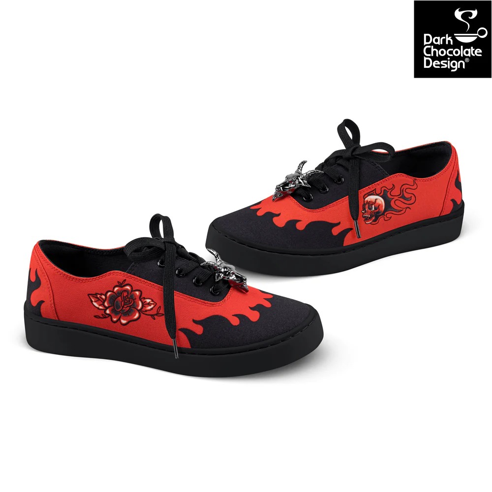 Hot Chocolate Design - Dark West Sneakers - Image 7