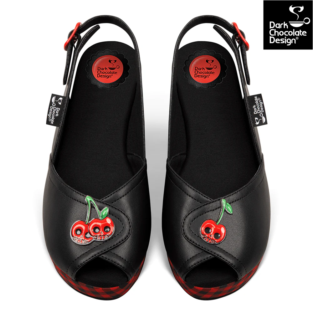 Hot Chocolate Design - Death Cherry Sandal - Image 3