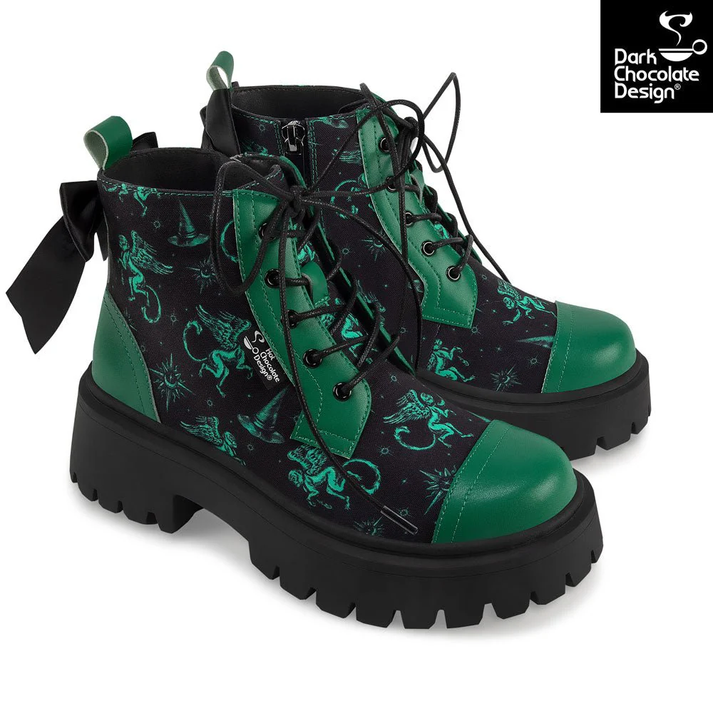 Hot Chocolate Design - Emerald Witch Boots