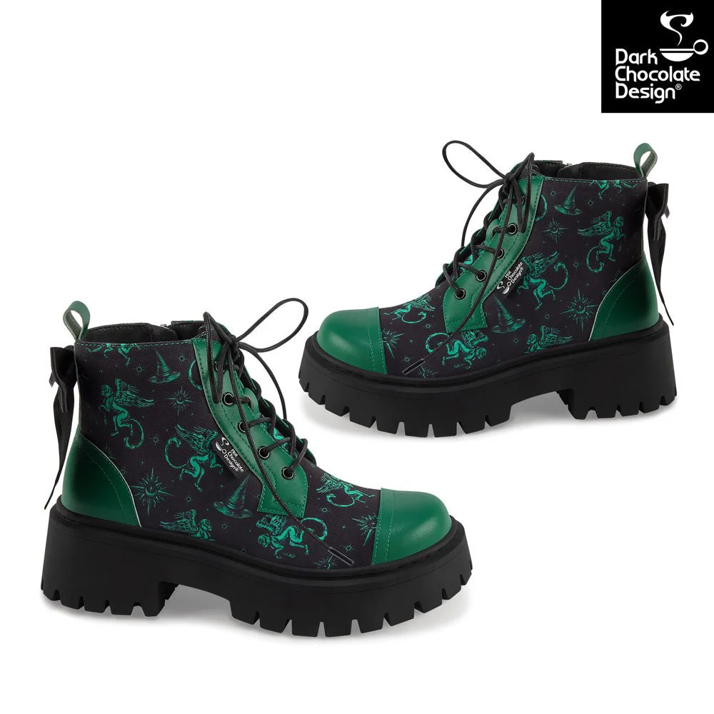 Hot Chocolate Design - Emerald Witch Boots - Image 3