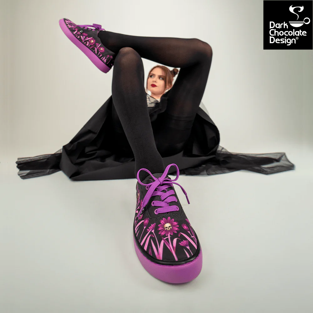 Hot Chocolate Design - Gloomy Spring Sneakers - Image 3
