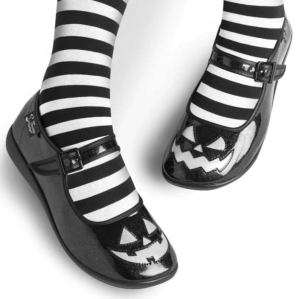 Hot Chocolate Design Halloween Black Glitter - Image 4
