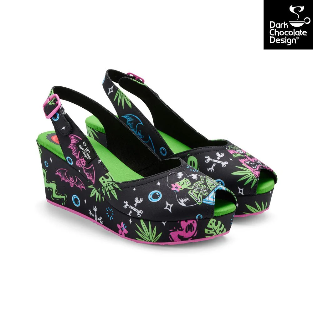 Hot Chocolate Design - Horror Luau Sandal