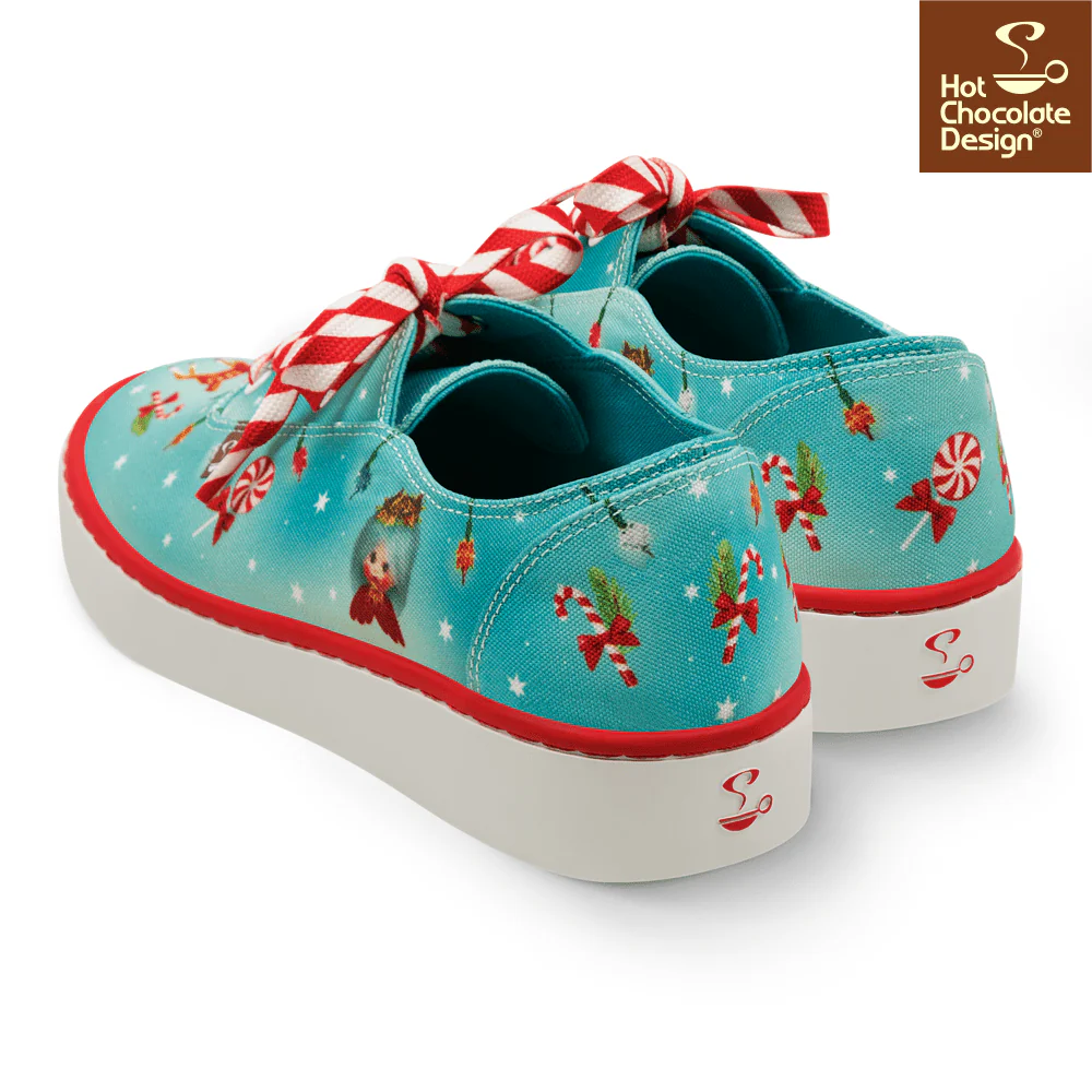Hot Chocolate Design - Kitsch Christmas Sneakers - Image 2