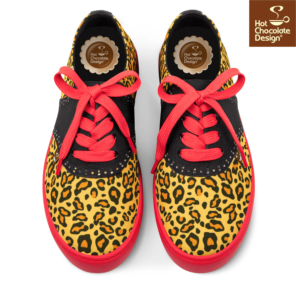 Hot Chocolate Design - Leopard Sneakers - Image 3