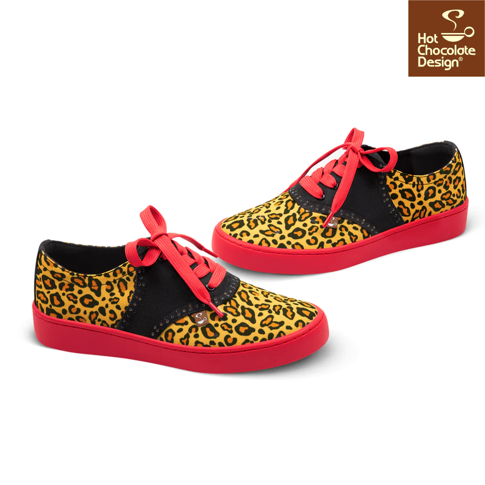 Hot Chocolate Design - Leopard Sneakers - Image 4