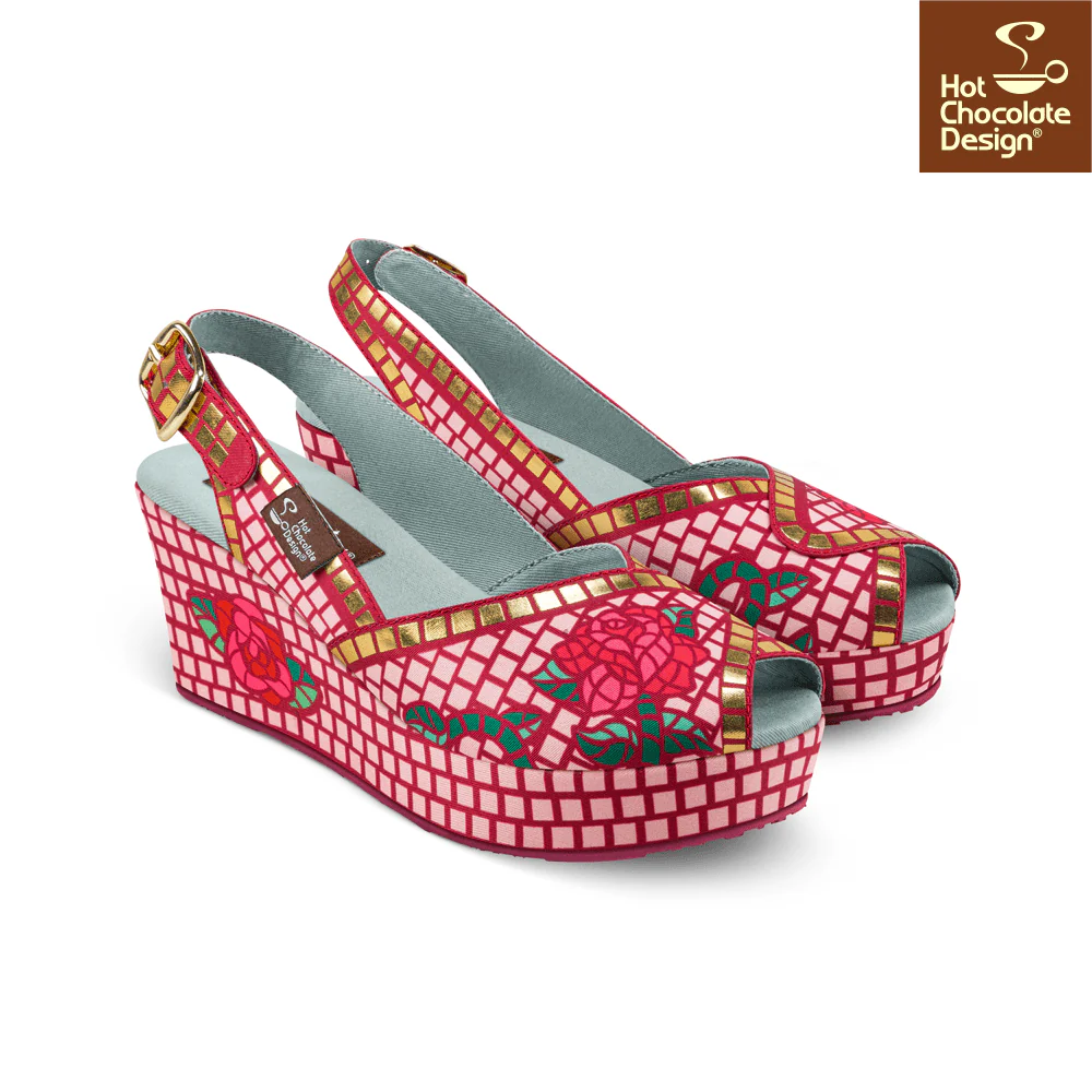 Hot Chocolate Design - Mosaic Rose Sandal