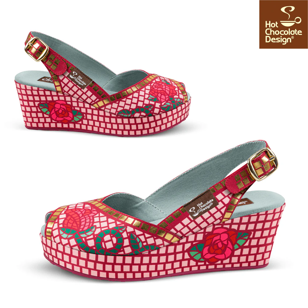 Hot Chocolate Design - Mosaic Rose Sandal - Image 5