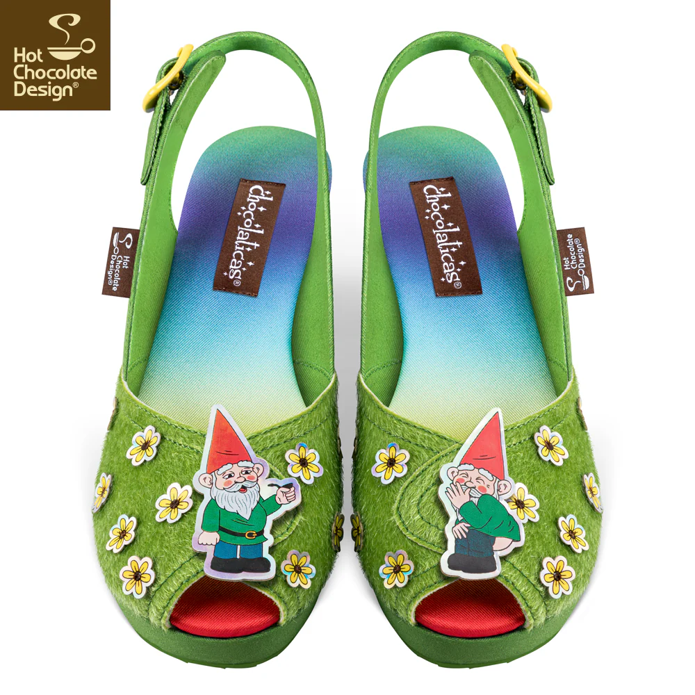 Clearance Hot Chocolate Design - Naughty Gnome Sandals LAST PAIR - US5 - Image 6