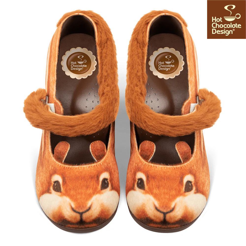 Hot Chocolate Design - Nutty Cheeks Mid Heel - Image 3