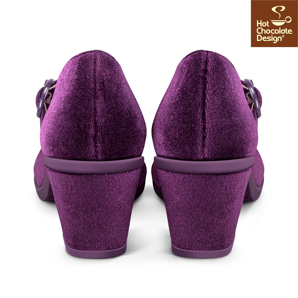 Hot Chocolate Design - Plum Elixir MidHeel - Image 2