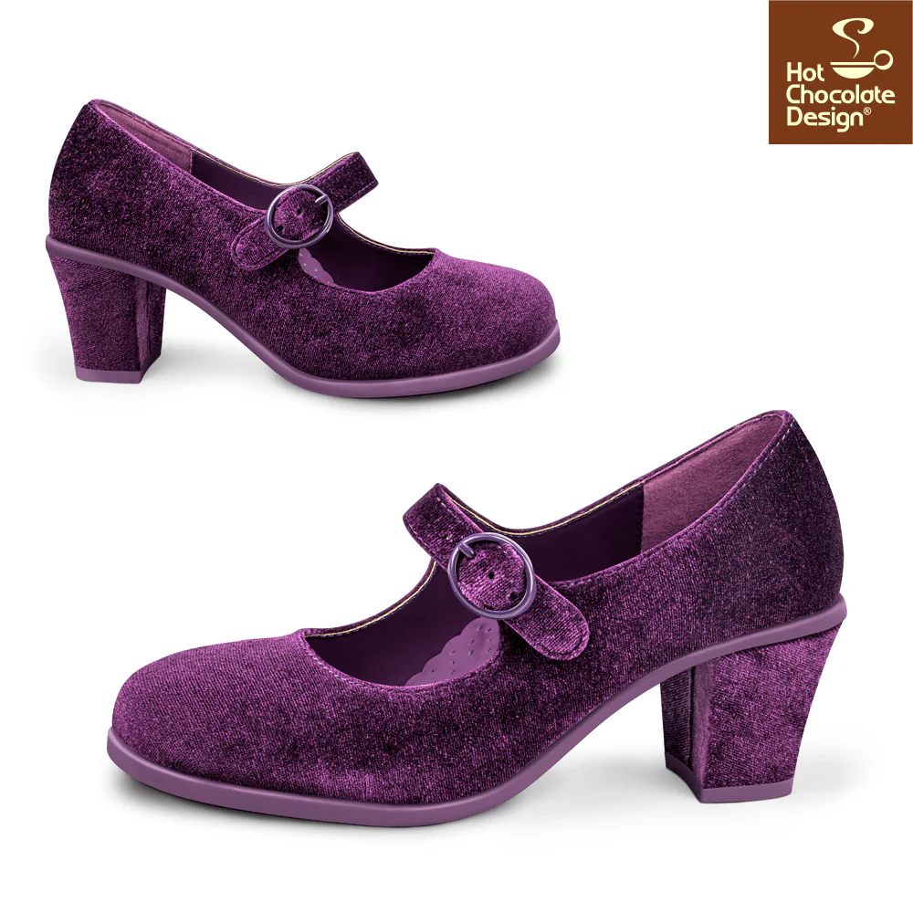 Hot Chocolate Design - Plum Elixir MidHeel - Image 5