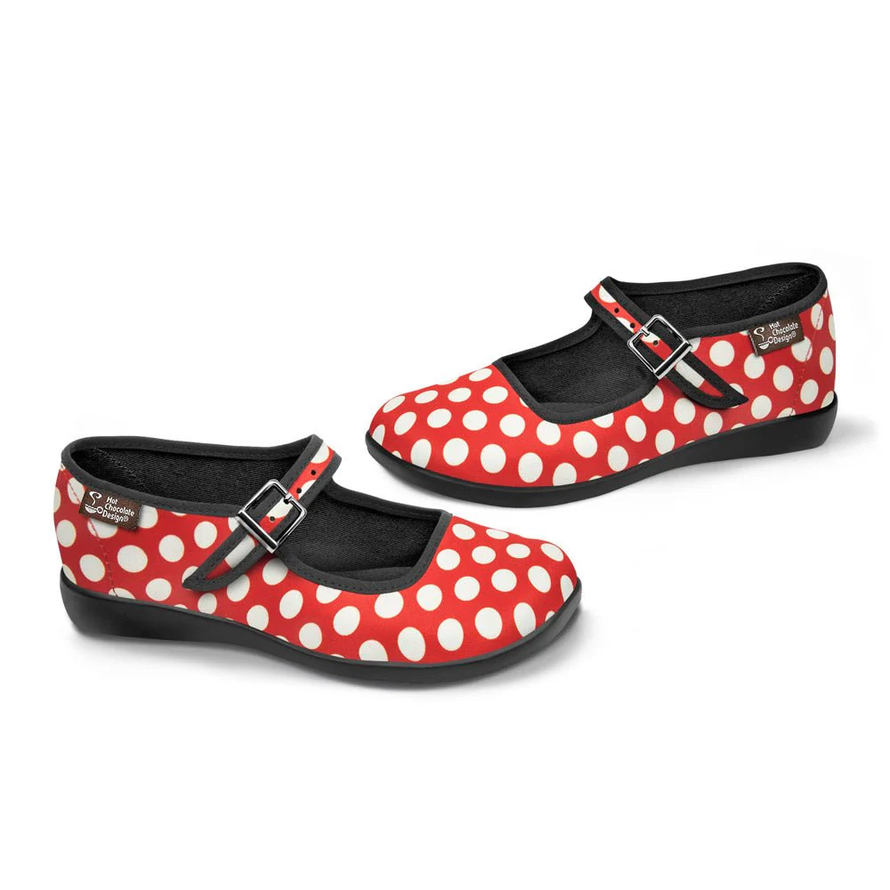 Hot Chocolate Design Red Polka - Image 2