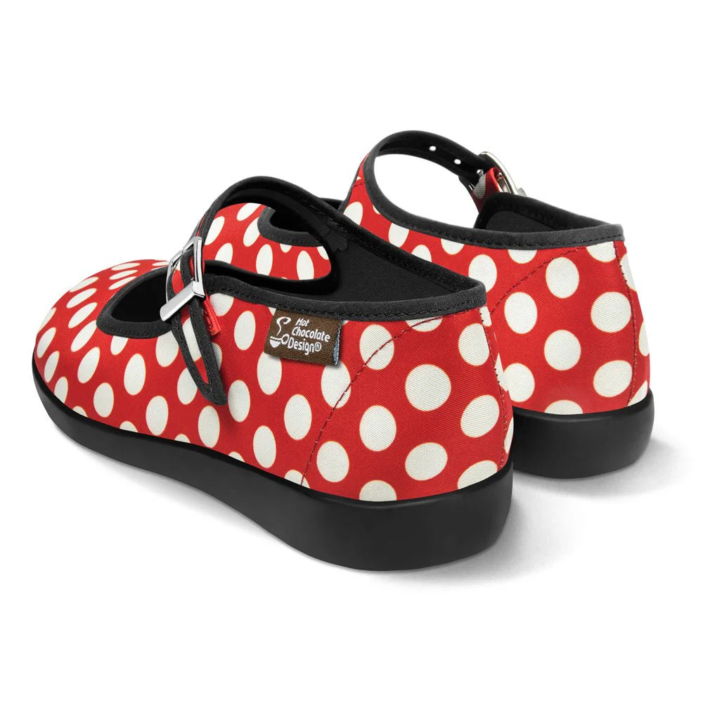 Hot Chocolate Design Red Polka - Image 3