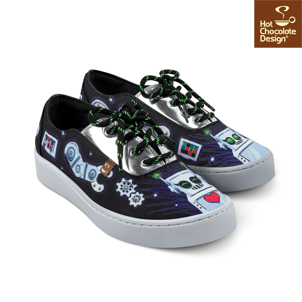 Hot Chocolate Design - Robot Sneakers