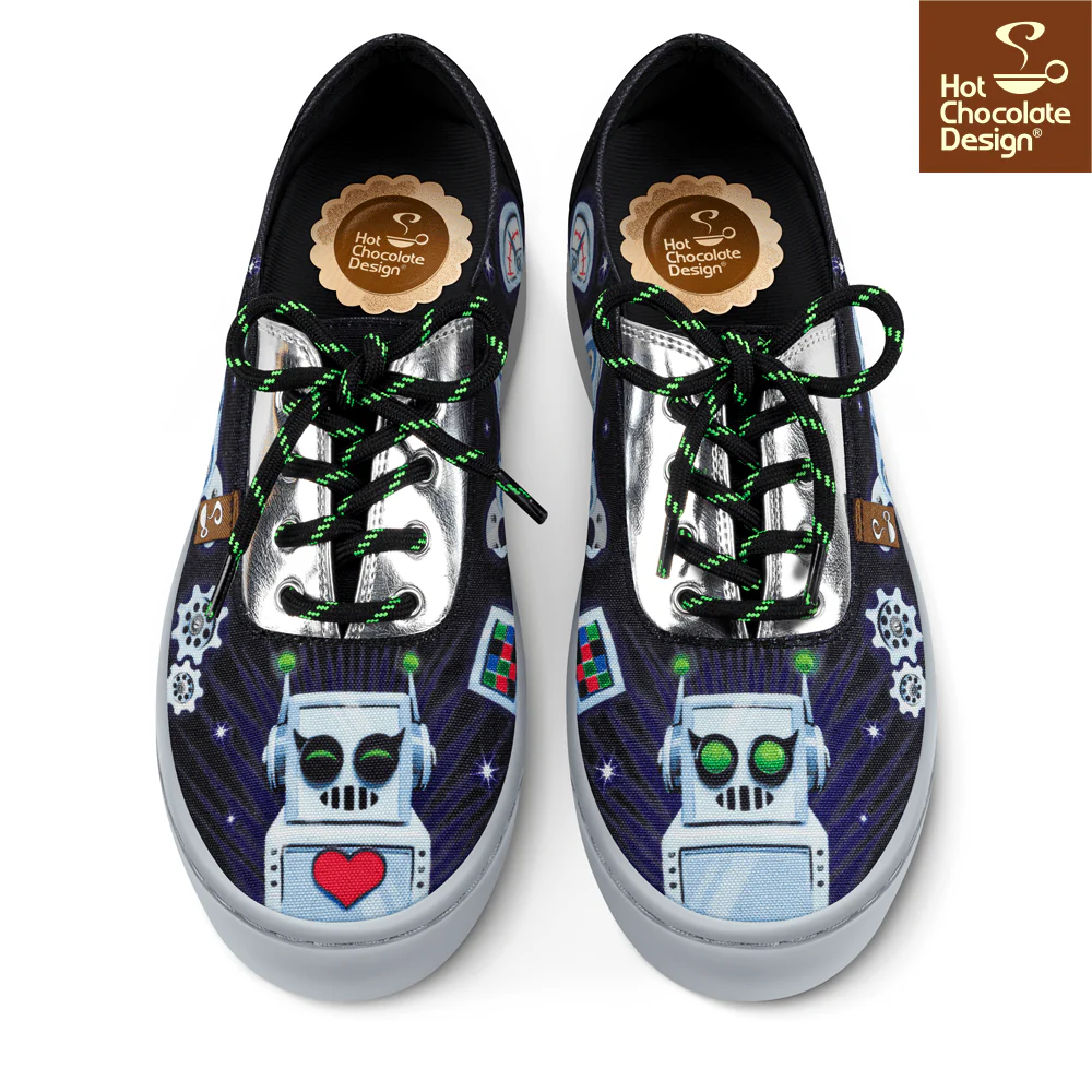 Hot Chocolate Design - Robot Sneakers - Image 3