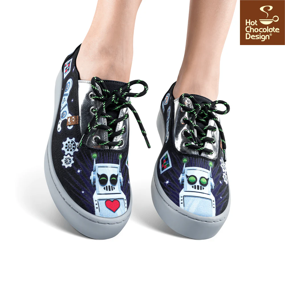 Hot Chocolate Design - Robot Sneakers - Image 4