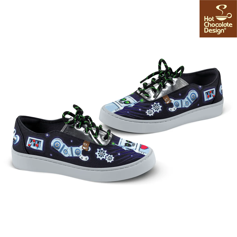Hot Chocolate Design - Robot Sneakers - Image 5