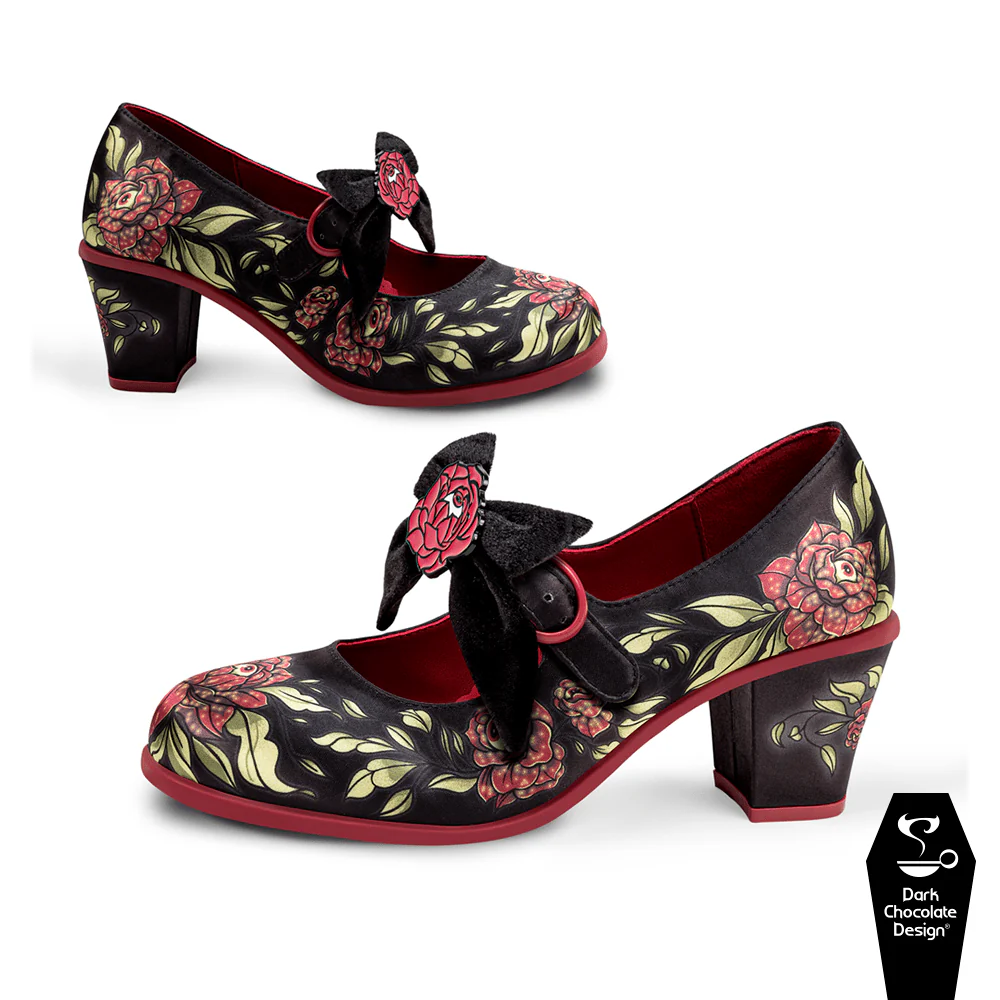 Hot Chocolate Design Rose of Life MidHeel - Image 6