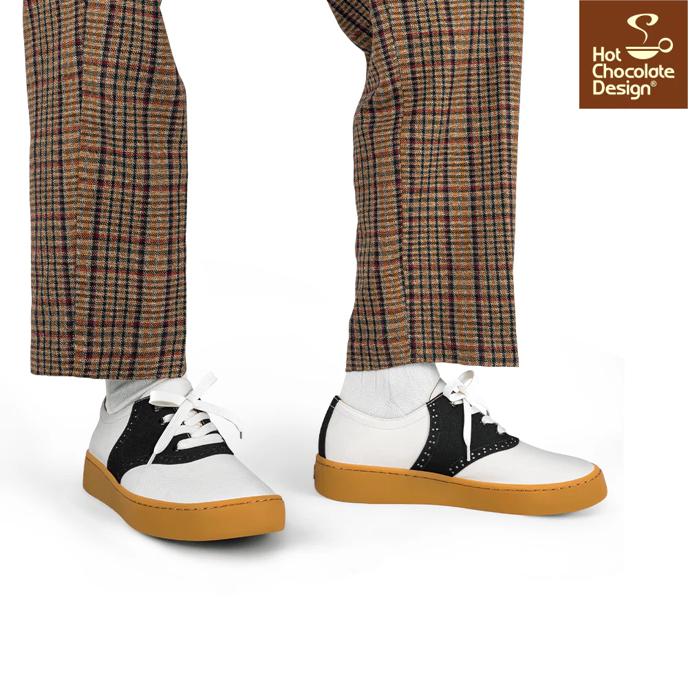Hot Chocolate Design - Saddle Sneakers - Image 4