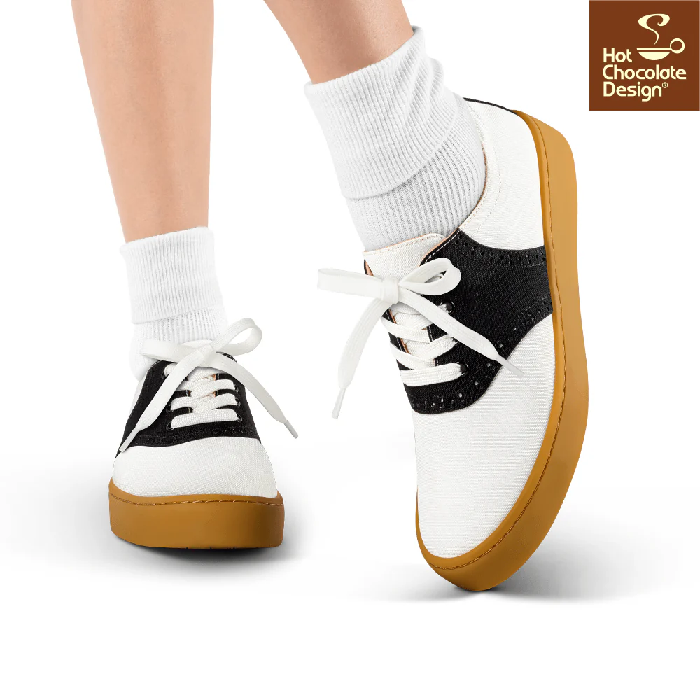 Hot Chocolate Design - Saddle Sneakers - Image 5