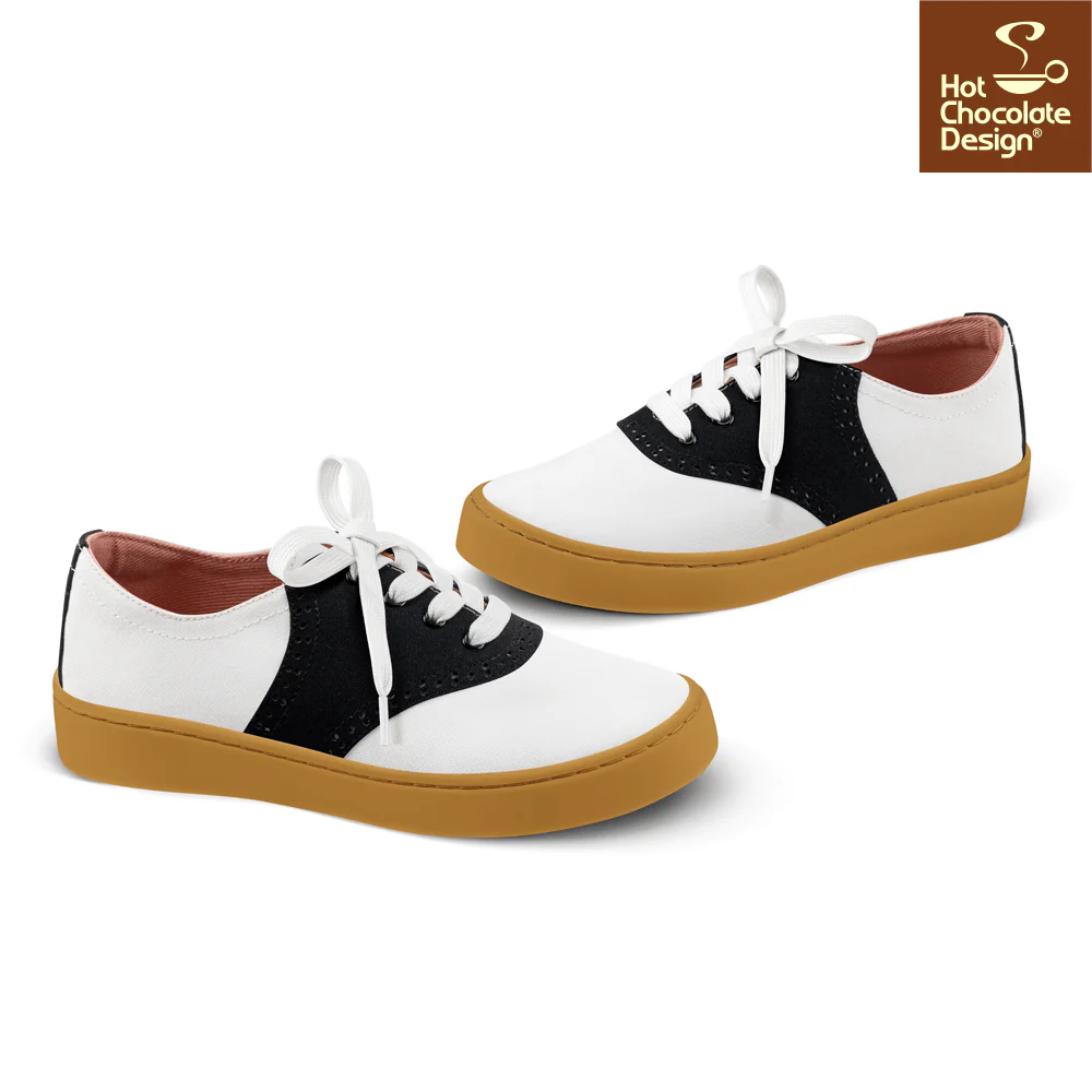 Hot Chocolate Design - Saddle Sneakers - Image 6