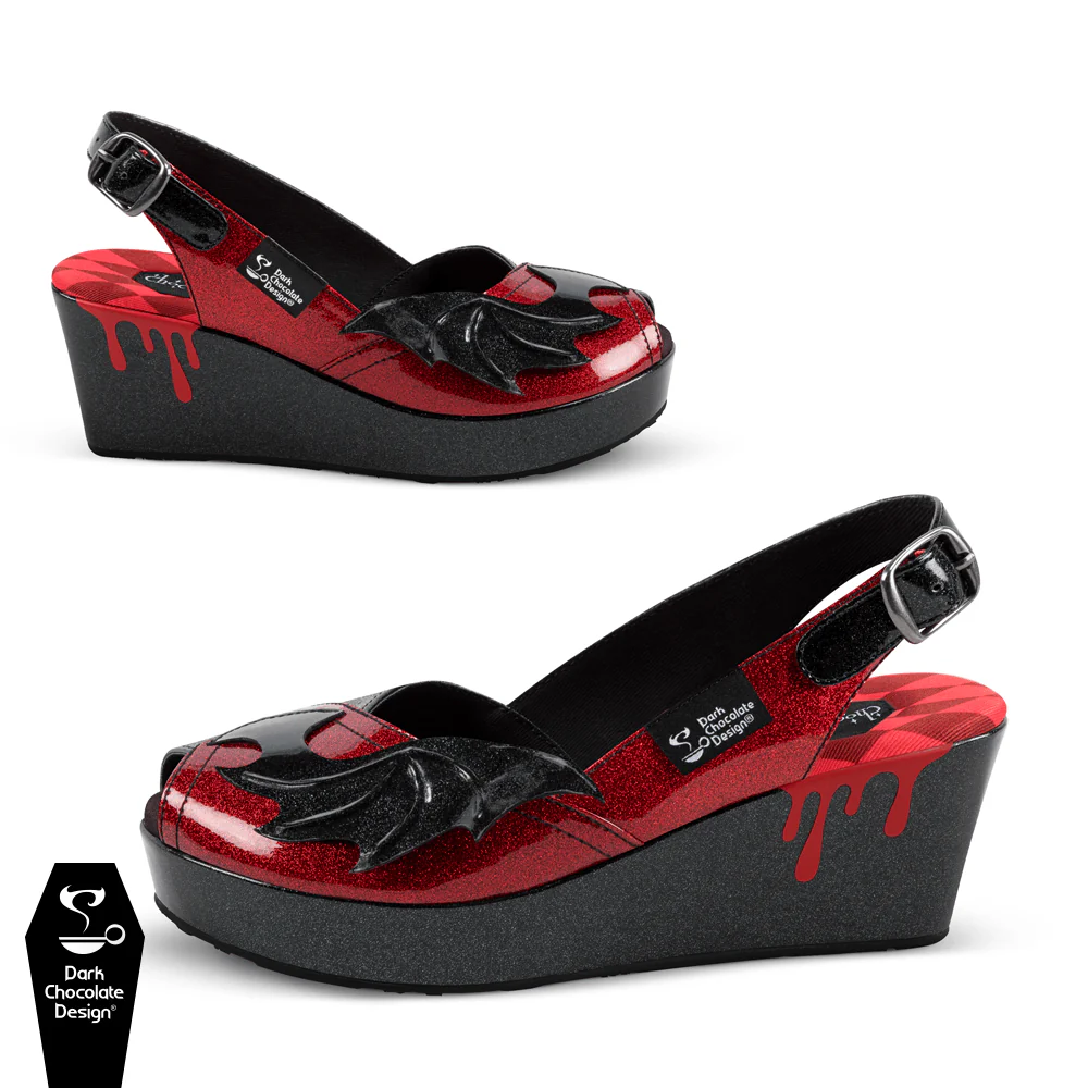 Clearance Hot Chocolate Design - Scarlet Sandals - LAST SIZES US5 & 13 - Image 3