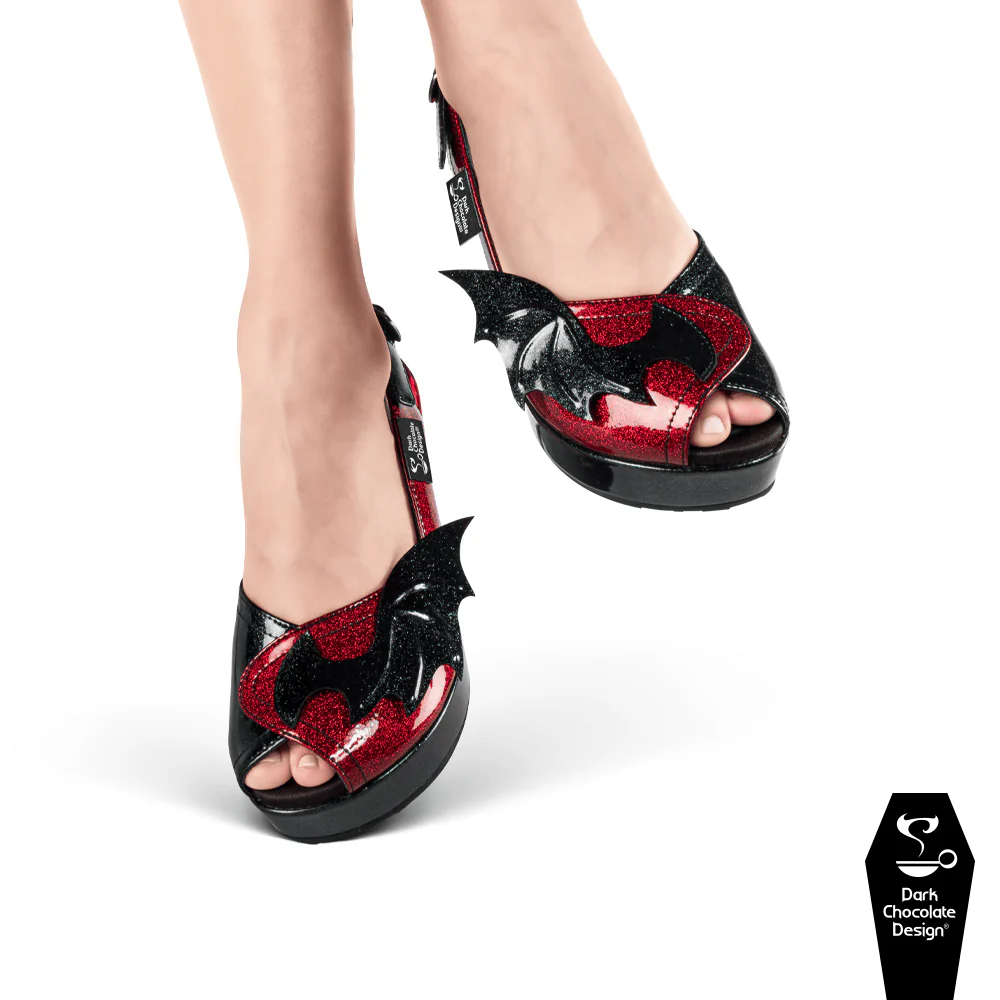 Clearance Hot Chocolate Design - Scarlet Sandals - LAST SIZES US5 & 13 - Image 4