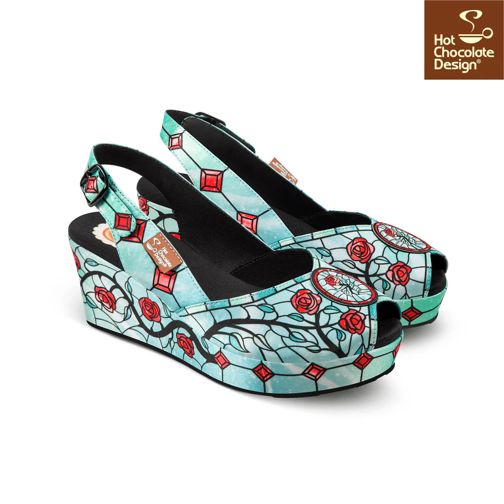 Hot Chocolate Design - Stained Roses Sandal