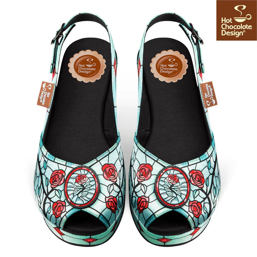 Hot Chocolate Design - Stained Roses Sandal - Image 3
