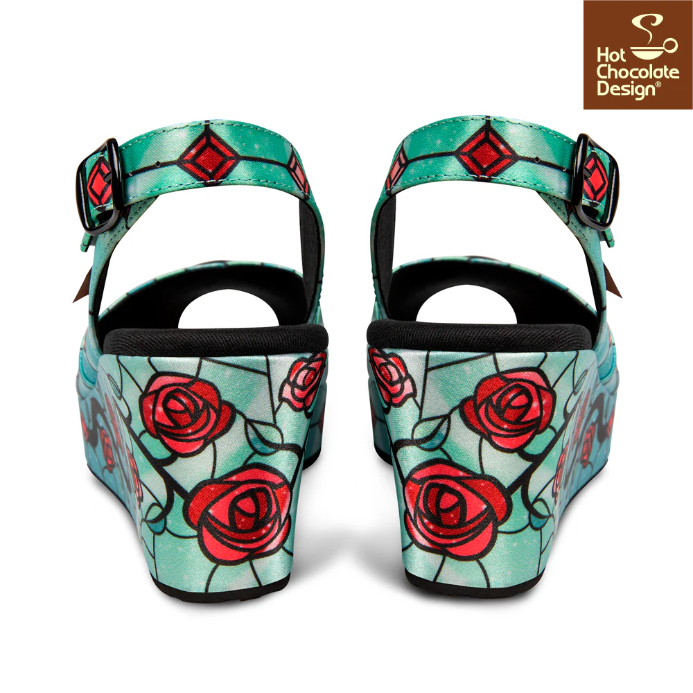 Hot Chocolate Design - Stained Roses Sandal - Image 4