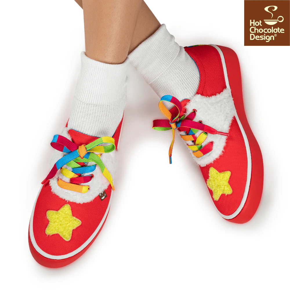 Hot Chocolate Design - Star Fluff Sneakers - Image 3