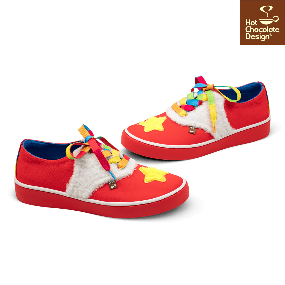 Hot Chocolate Design - Star Fluff Sneakers - Image 4