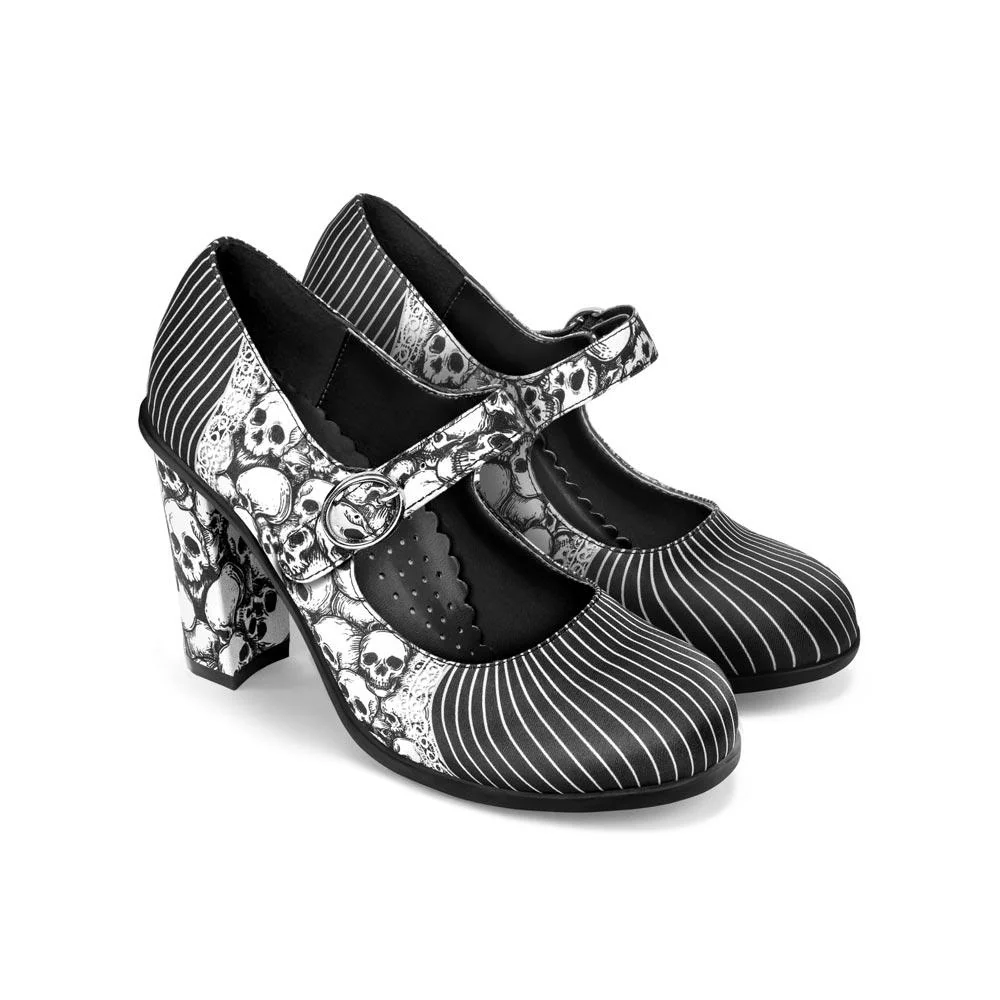 Hot Chocolate Design Victorian High Heel - LAST SIZE US5! - Image 2