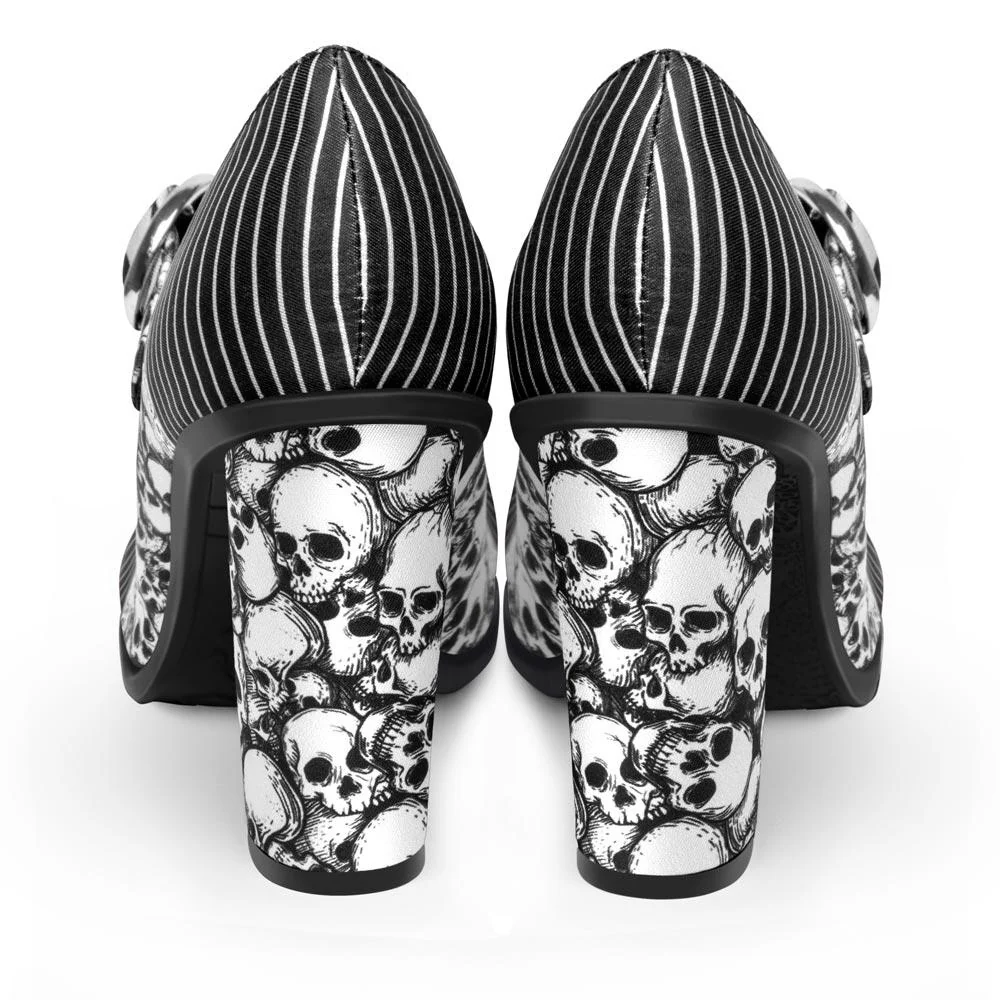 Hot Chocolate Design Victorian High Heel - LAST SIZE US5! - Image 5