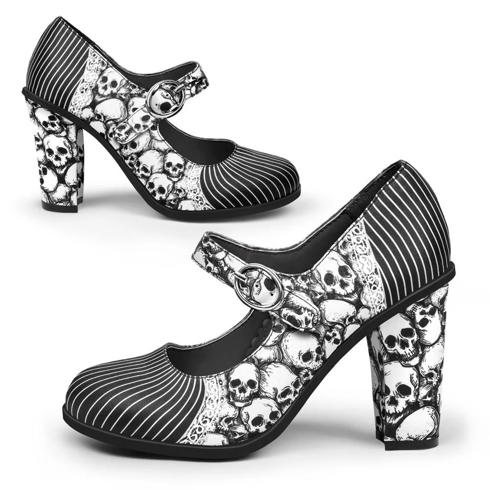 Hot Chocolate Design Victorian High Heel - LAST SIZE US5! - Image 6